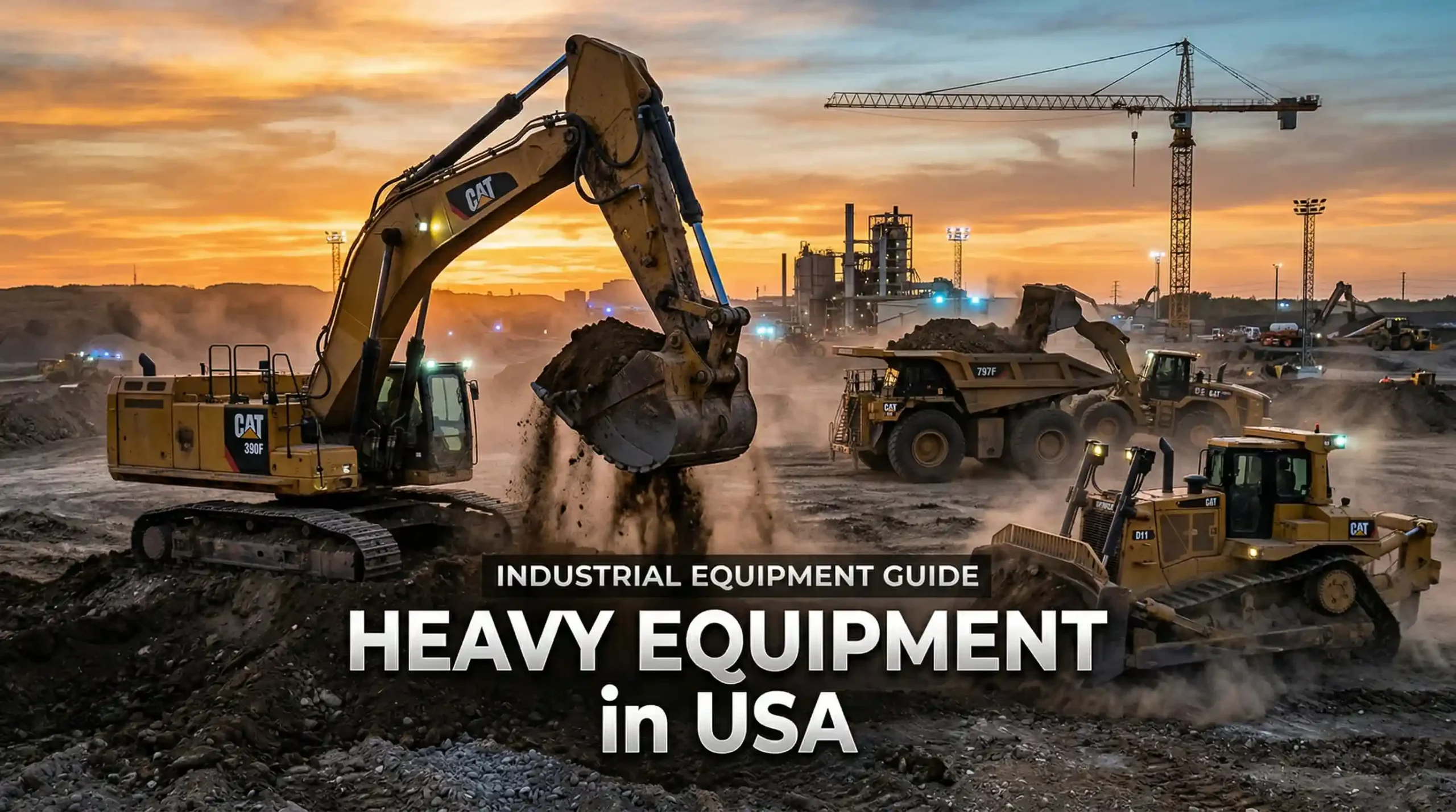 Heavy Industrial Equipment in the USA: Top Companies, Machines, and Buying Guide