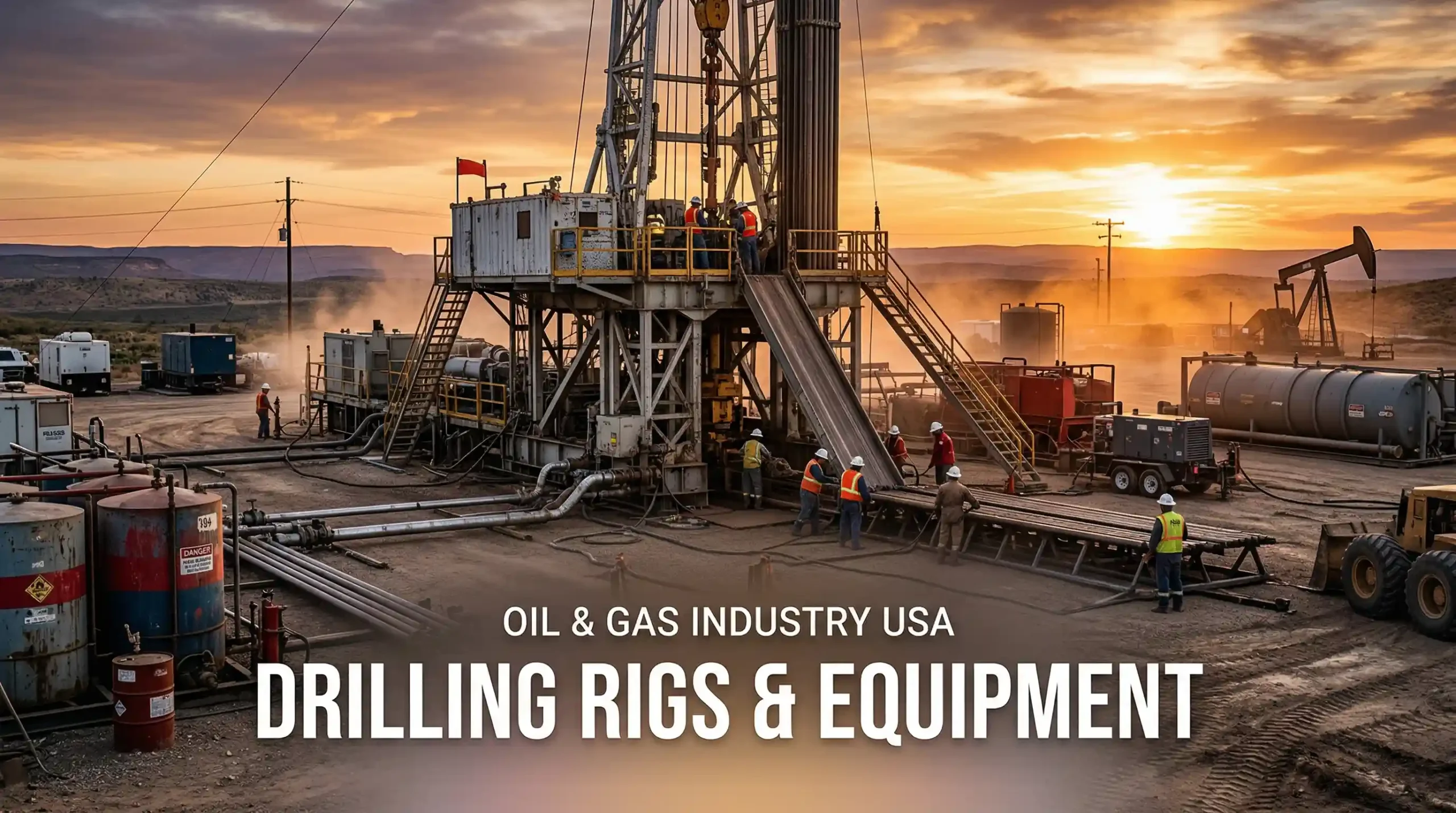 Oil and Gas Equipment in the USA Drilling Rigs, Machines, and Top Companies